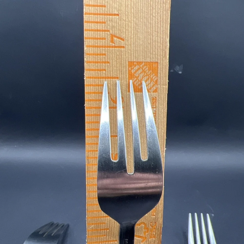 Set of 4 Vintage Ekco Eterna BEAUMONT Stainless Salad Forks